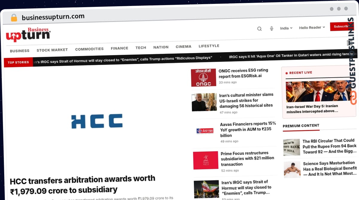 Publish Guest Post on businessupturn.com