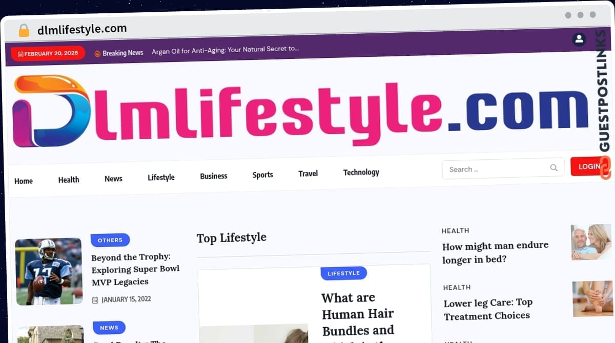 Publish Guest Post on dlmlifestyle.com