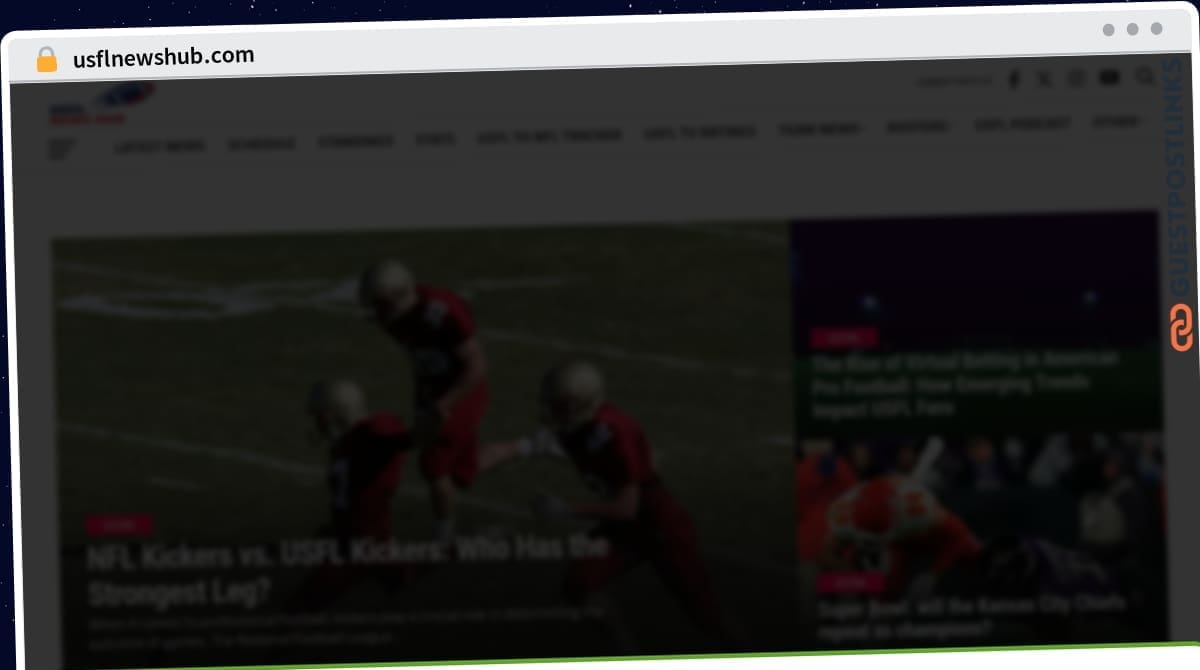 Publish Guest Post on usflnewshub.com