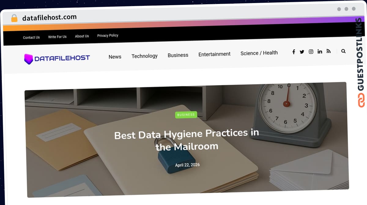Publish Guest Post on datafilehost.com