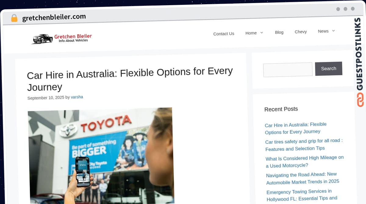 Publish Guest Post on gretchenbleiler.com
