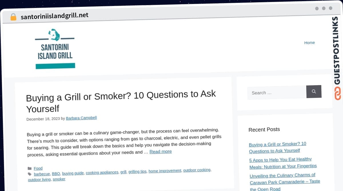 Publish Guest Post on santoriniislandgrill.net