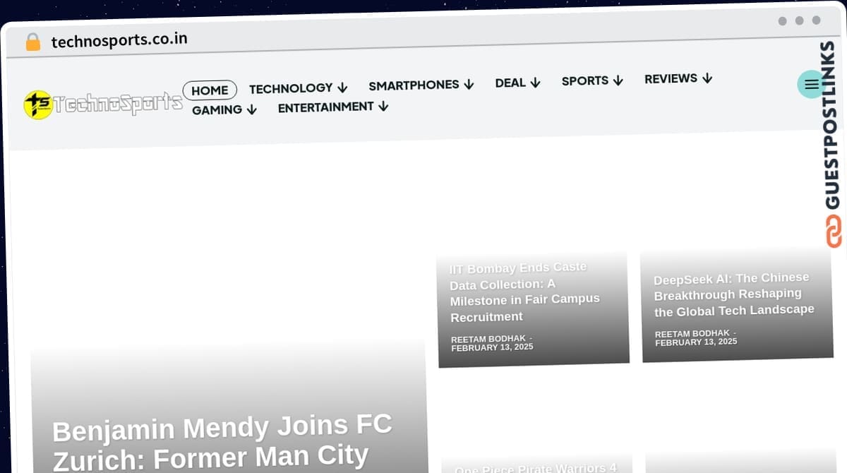 Publish Guest Post on technosports.co.in