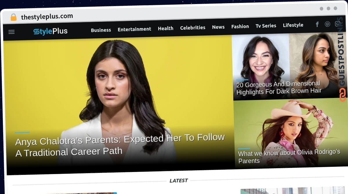 Publish Guest Post on thestyleplus.com