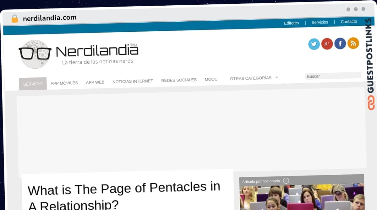Publish Guest Post on nerdilandia.com