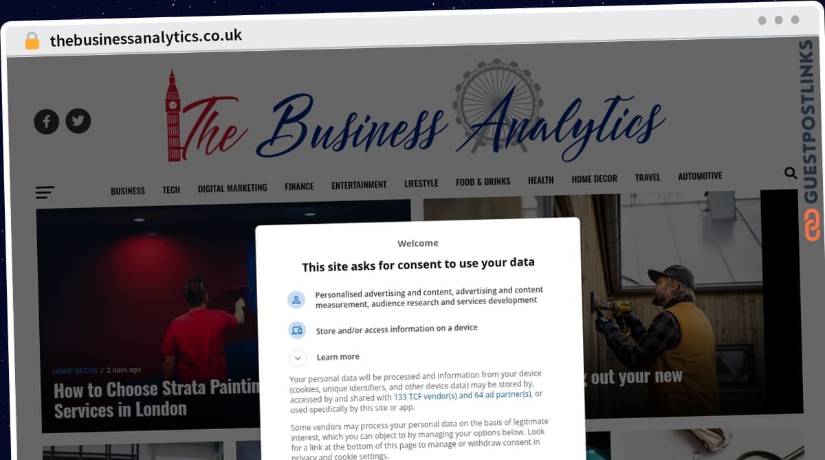 Publish Guest Post on thebusinessanalytics.co.uk