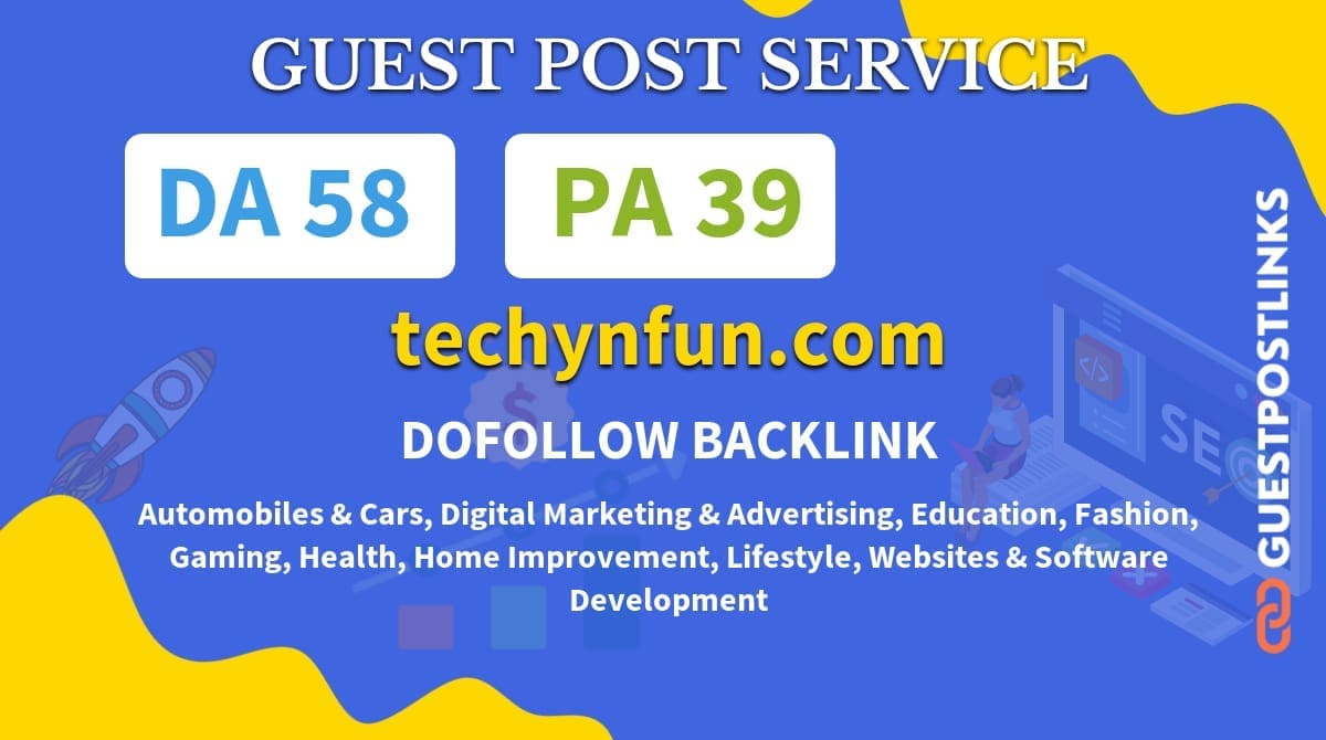 Buy Guest Post on techynfun.com