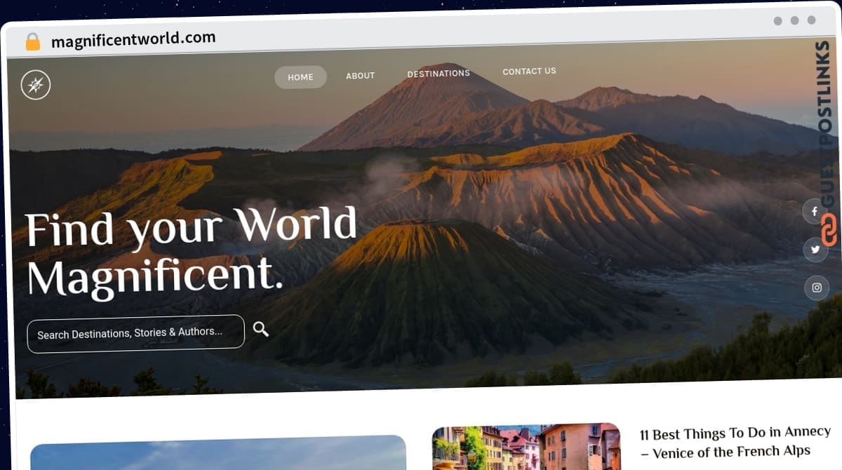 Publish Guest Post on magnificentworld.com