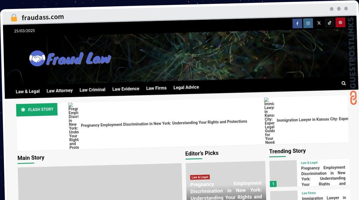 Publish Guest Post on fraudass.com