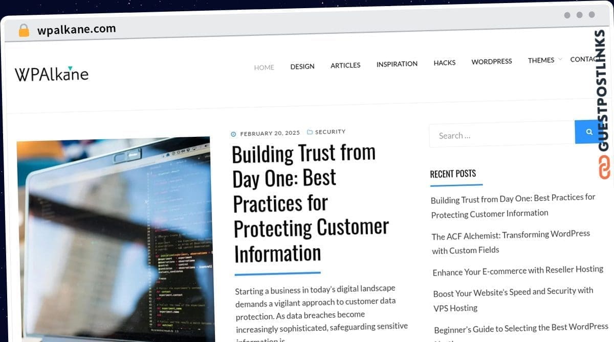 Publish Guest Post on wpalkane.com