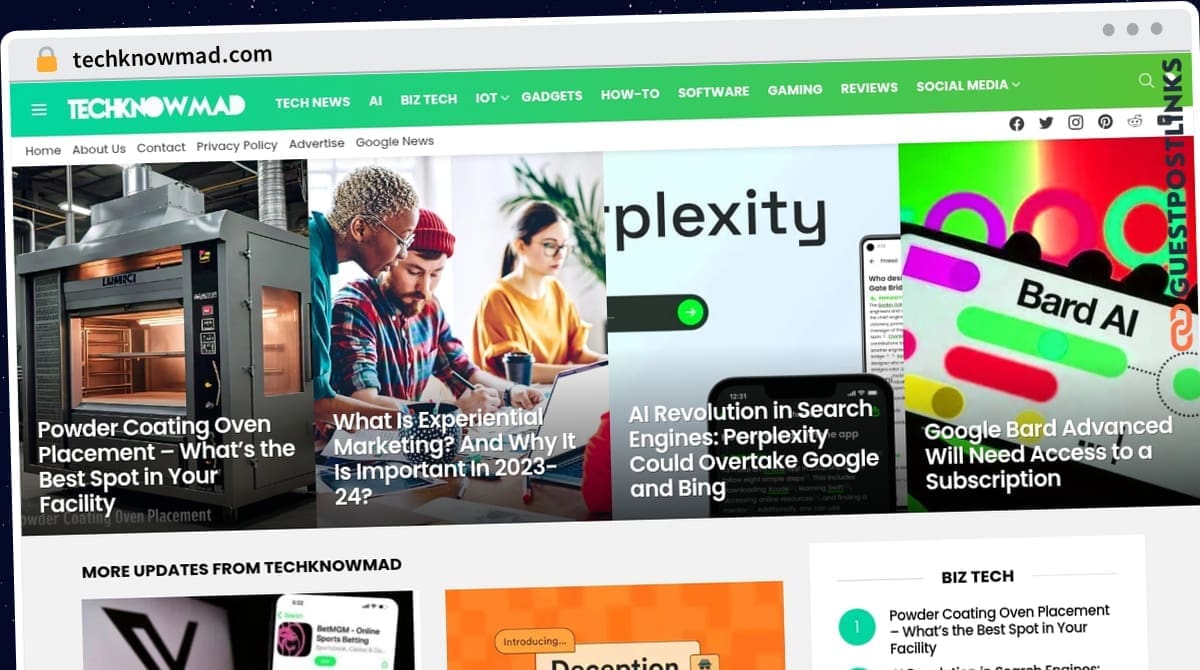 Publish Guest Post on techknowmad.com