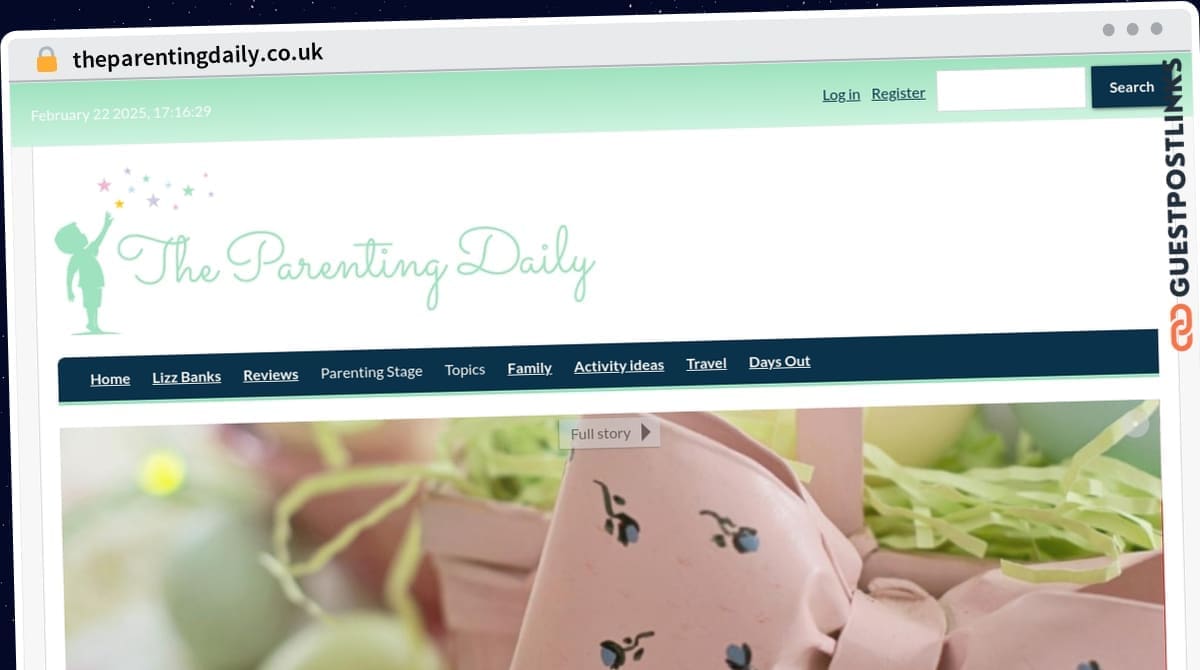 Publish Guest Post on theparentingdaily.co.uk