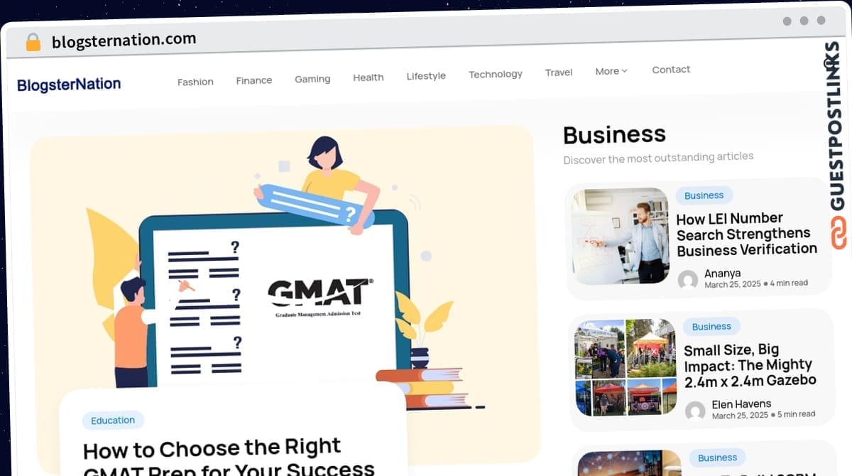 Publish Guest Post on blogsternation.com