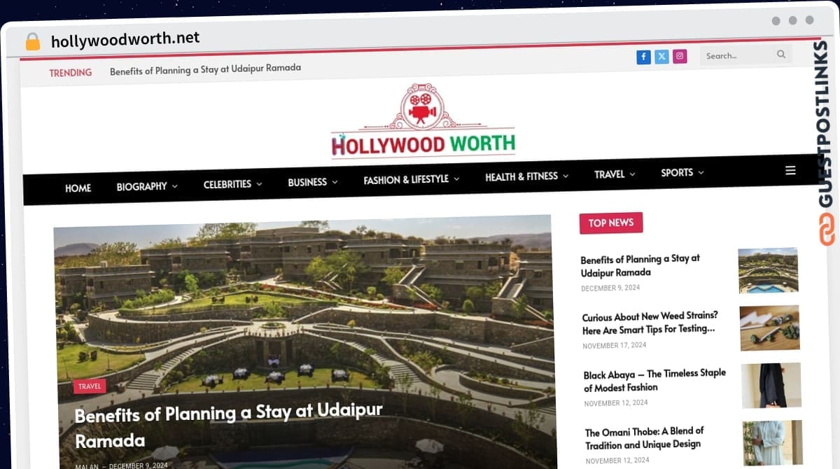Publish Guest Post on hollywoodworth.net