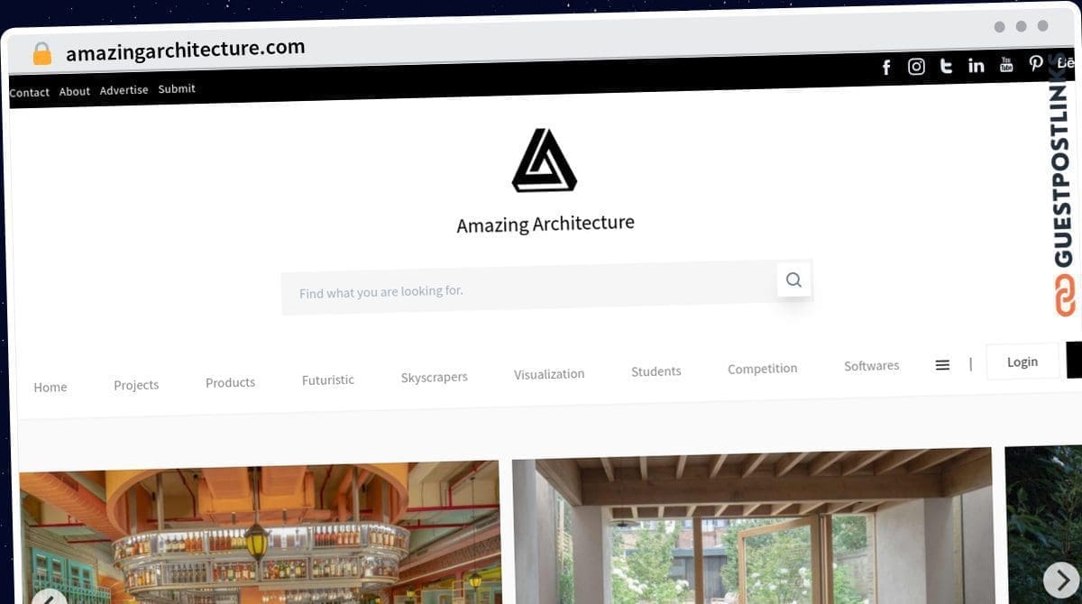 Publish Guest Post on amazingarchitecture.com