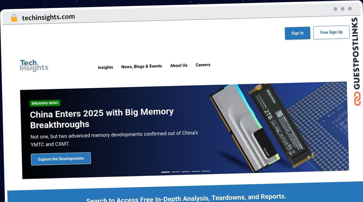 Publish Guest Post on techinsights.com