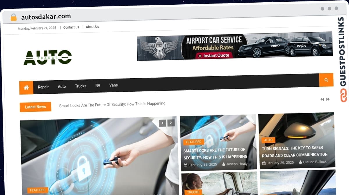 Publish Guest Post on autosdakar.com