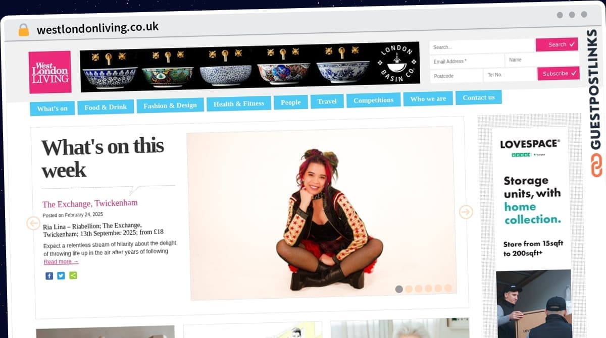Publish Guest Post on westlondonliving.co.uk