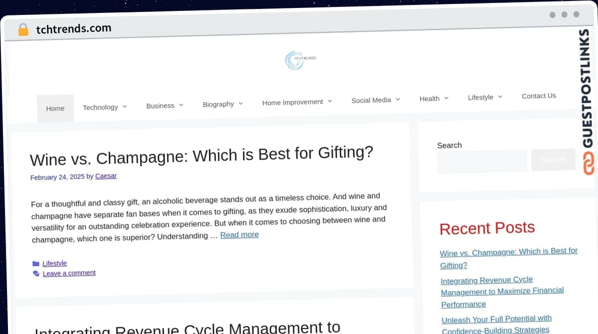 Publish Guest Post on tchtrends.com