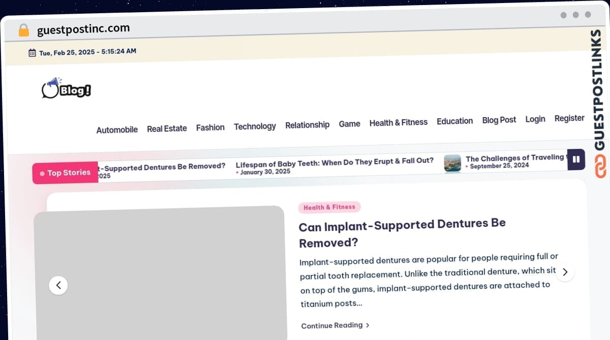 Publish Guest Post on guestpostinc.com