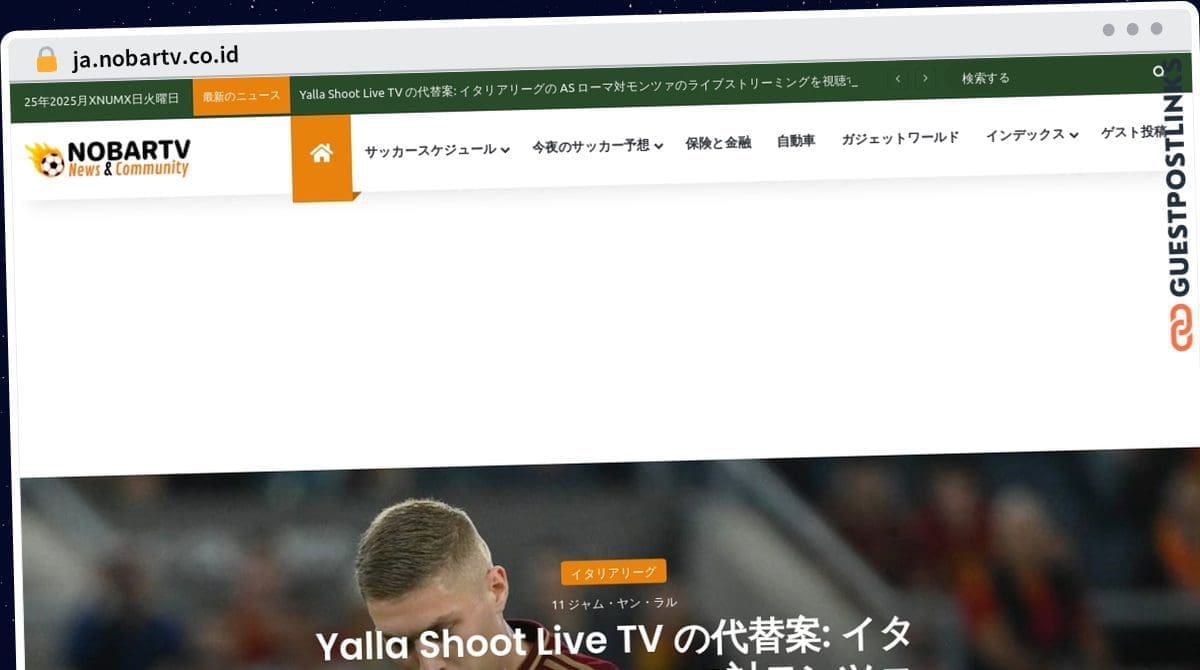 Publish Guest Post on ja.nobartv.co.id