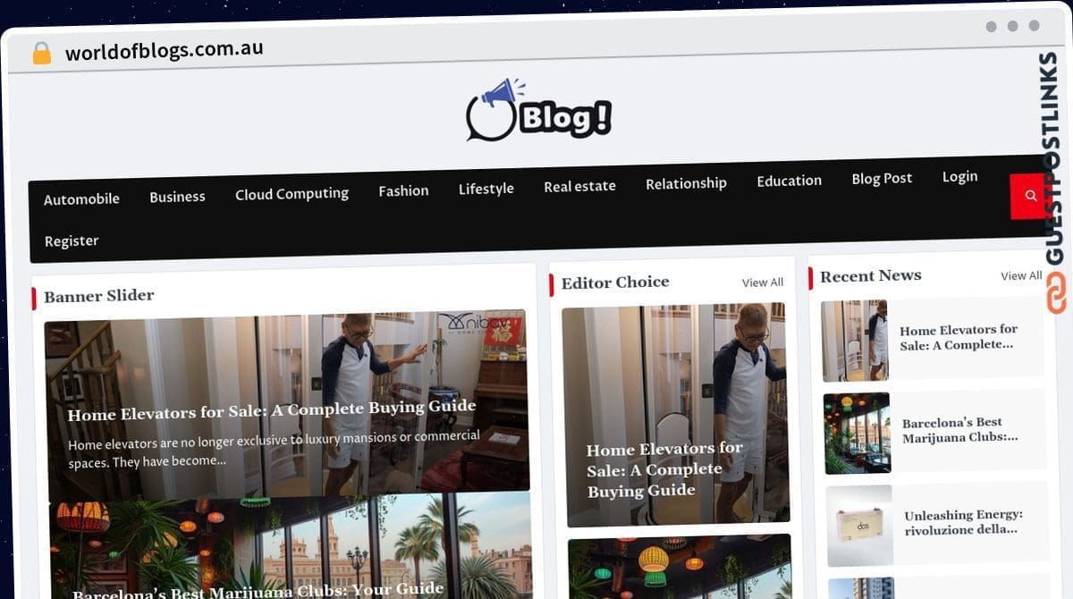 Publish Guest Post on worldofblogs.com.au