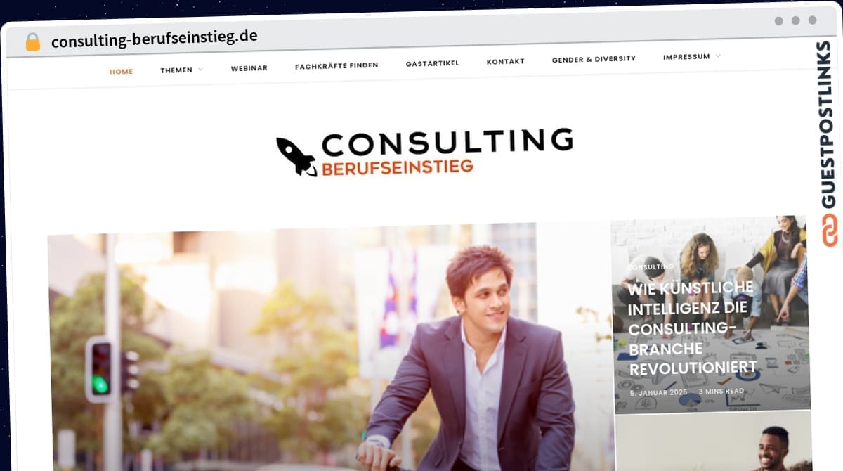 Publish Guest Post on consulting-berufseinstieg.de