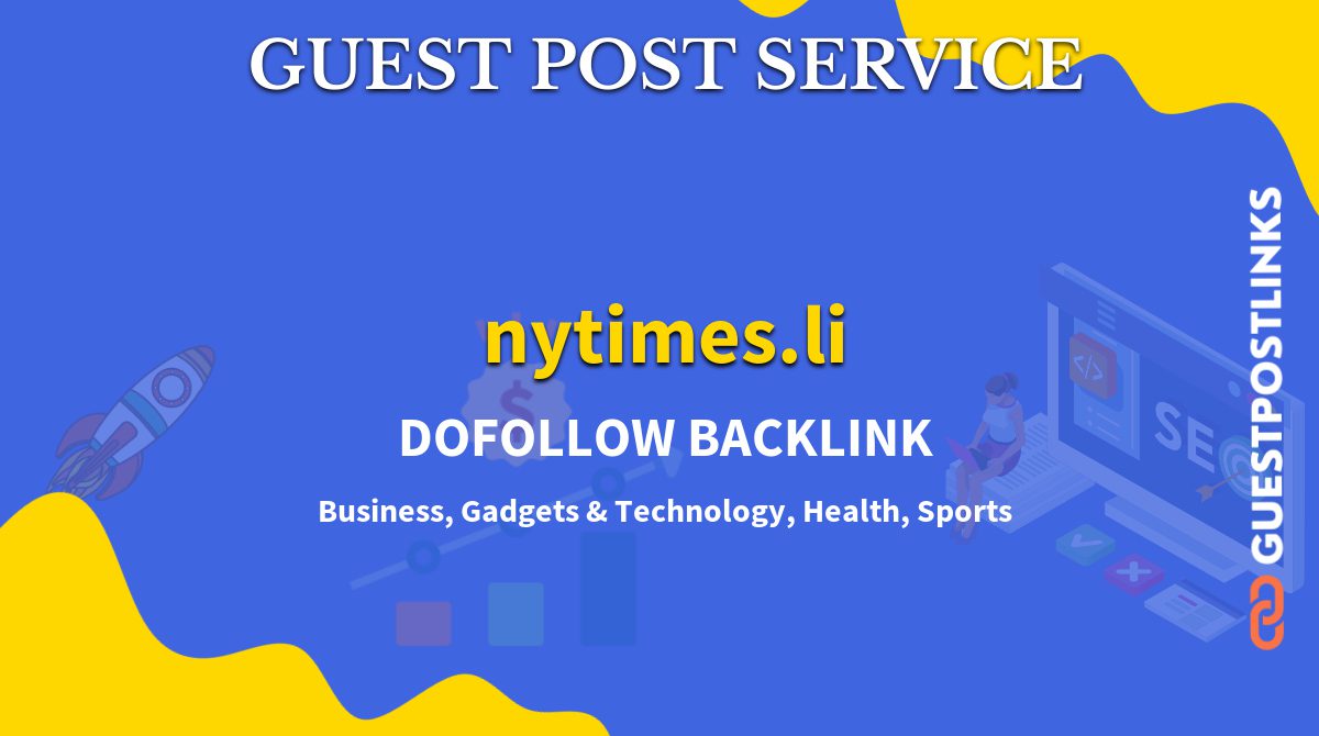 Buy Guest Post on nytimes.li