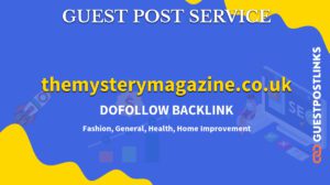 Buy Guest Post on themysterymagazine.co.uk