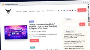 Publish Guest Post on banglaxbio.com