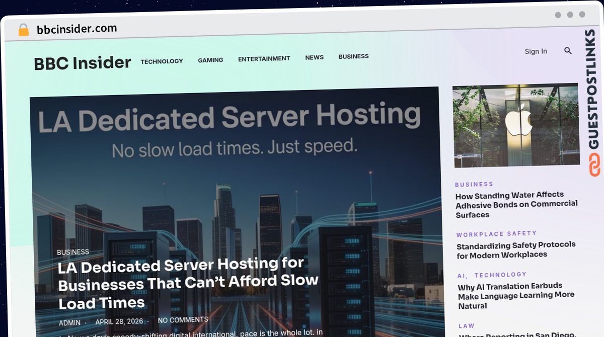 Publish Guest Post on bbcinsider.com