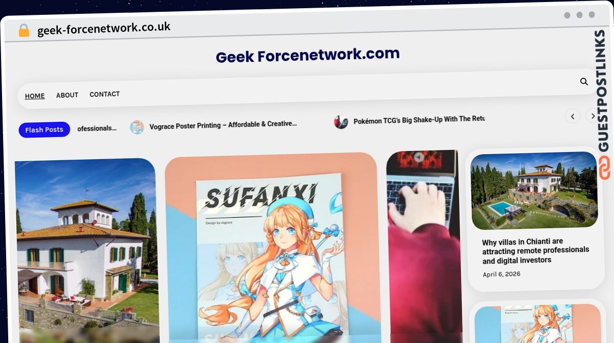Publish Guest Post on geek-forcenetwork.co.uk