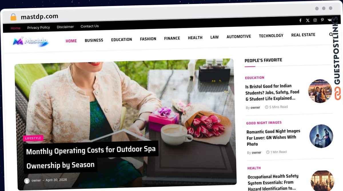 Publish Guest Post on mastdp.com
