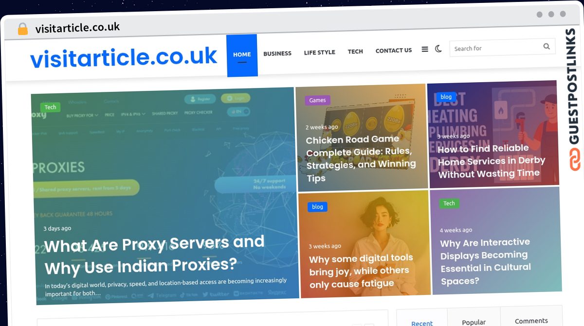 Publish Guest Post on visitarticle.co.uk