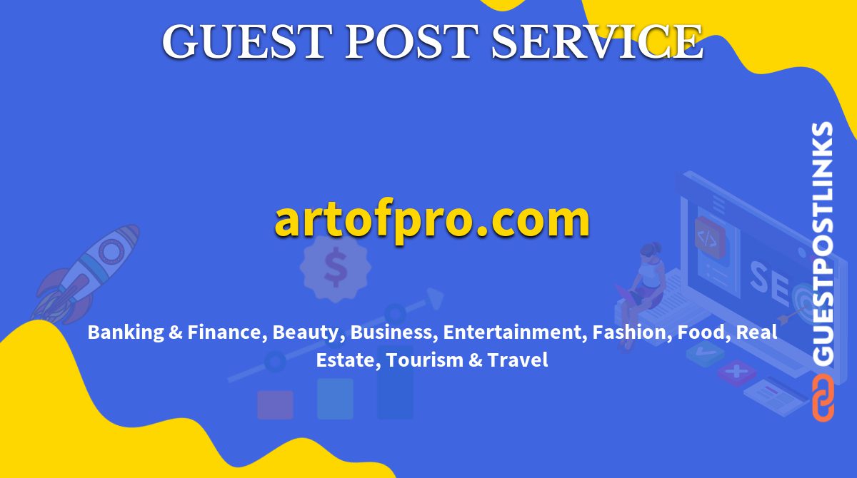 Buy Guest Post on artofpro.com