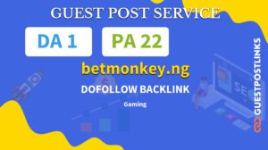 Buy Guest Post on betmonkey.ng