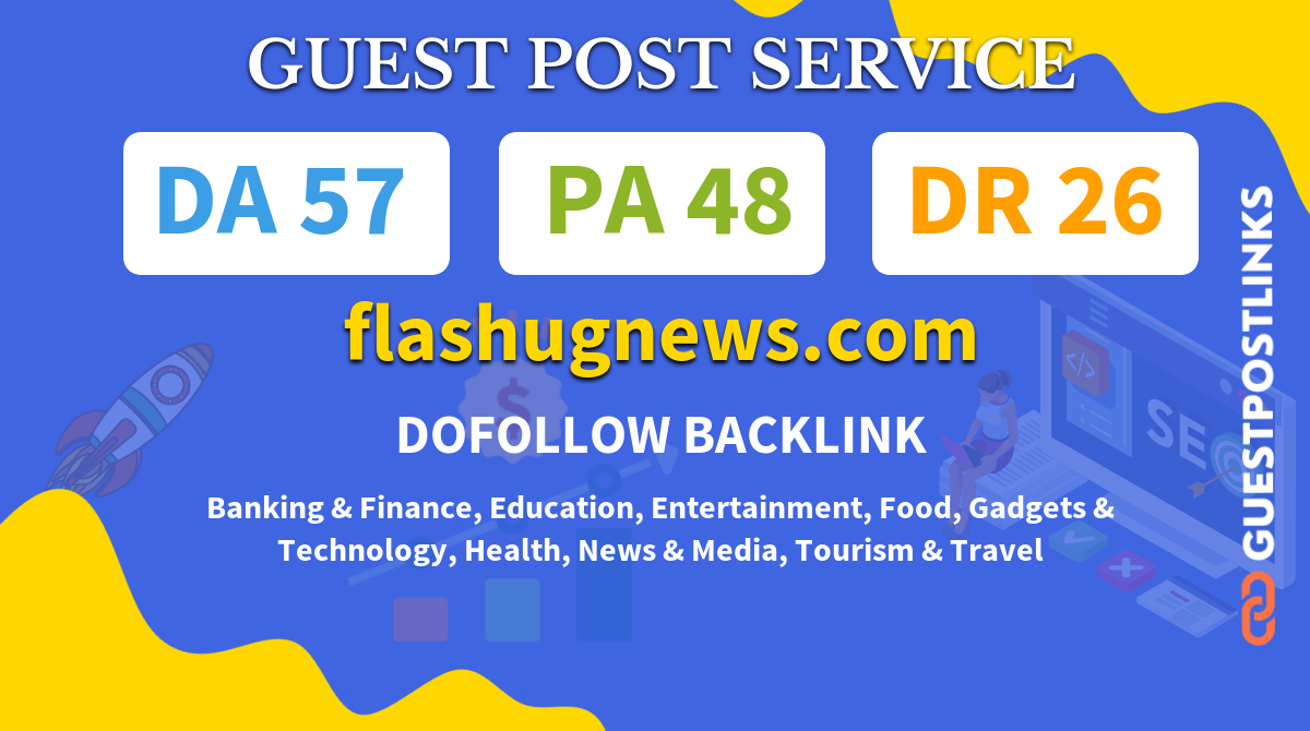 Buy Guest Post on flashugnews.com