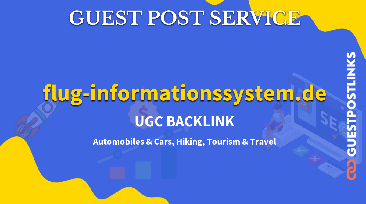 Buy Guest Post on flug-informationssystem.de