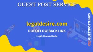 Buy Guest Post on legaldesire.com