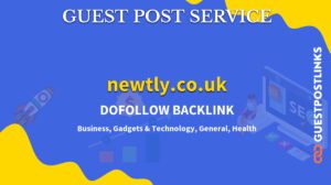 Buy Guest Post on newtly.co.uk