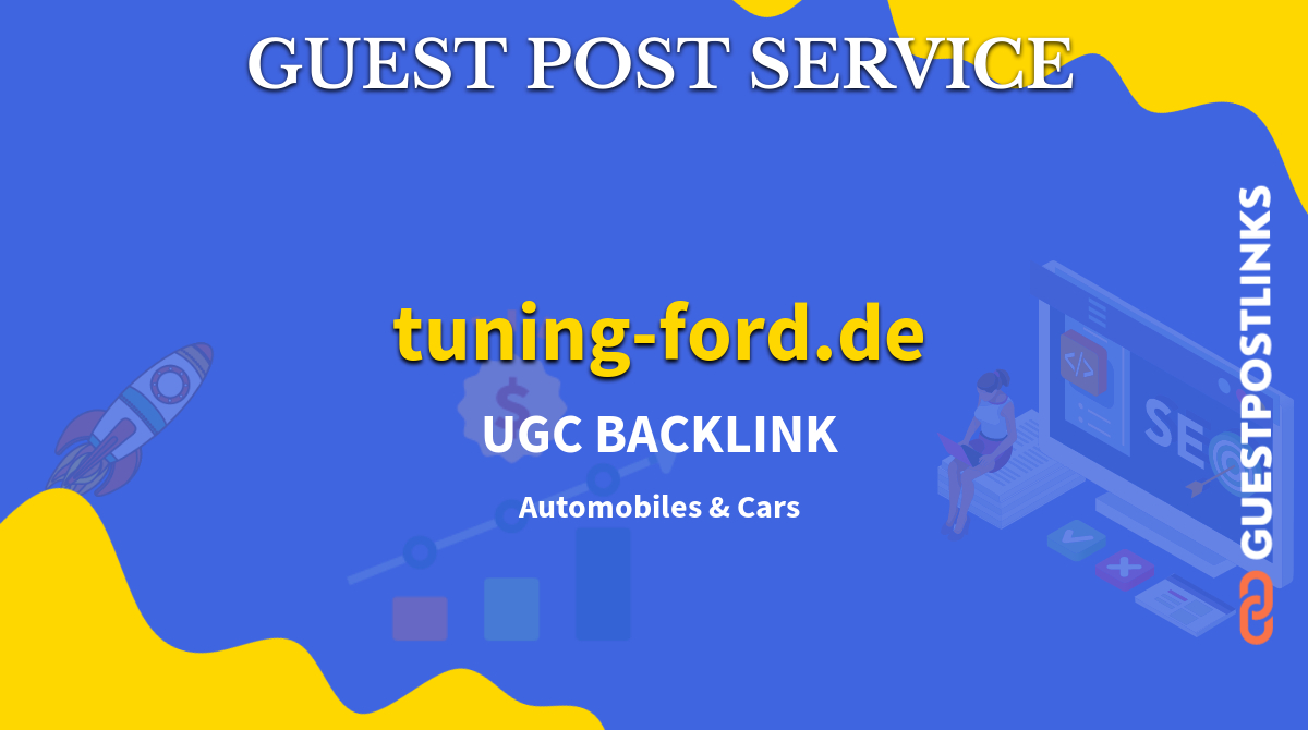 Buy Guest Post on tuning-ford.de