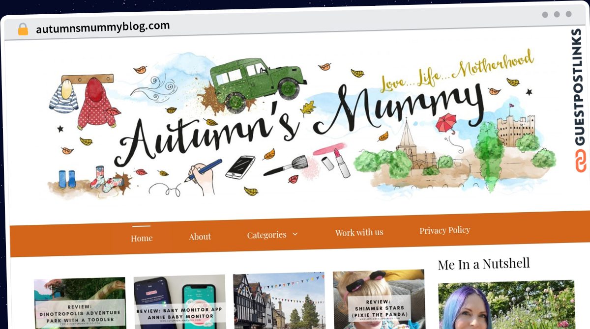 Publish Guest Post on autumnsmummyblog.com