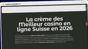 Publish Guest Post on bestof-romandie.ch