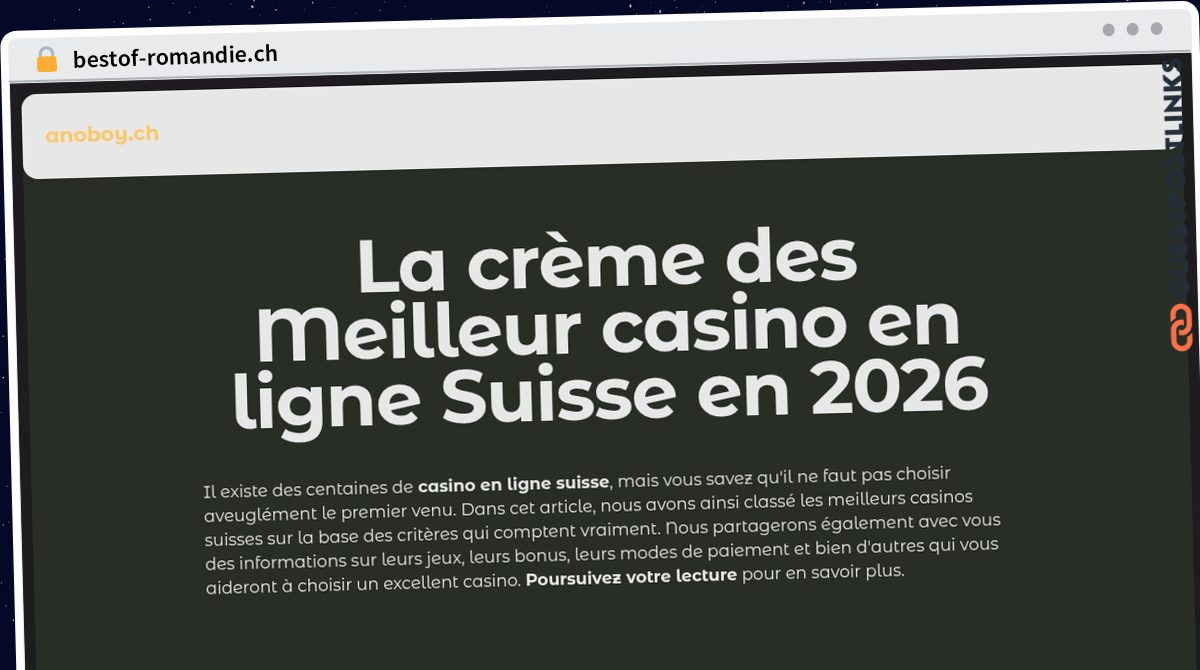 Publish Guest Post on bestof-romandie.ch