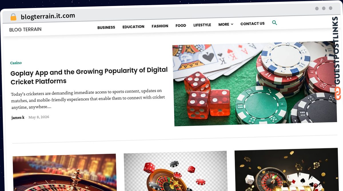 Publish Guest Post on blogterrain.it.com