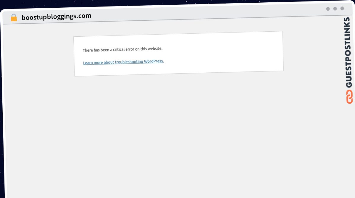Publish Guest Post on boostupbloggings.com