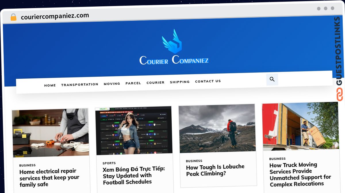 Publish Guest Post on couriercompaniez.com