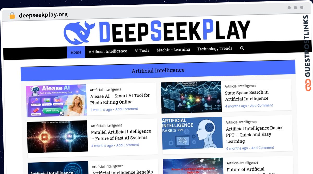 Publish Guest Post on deepseekplay.org