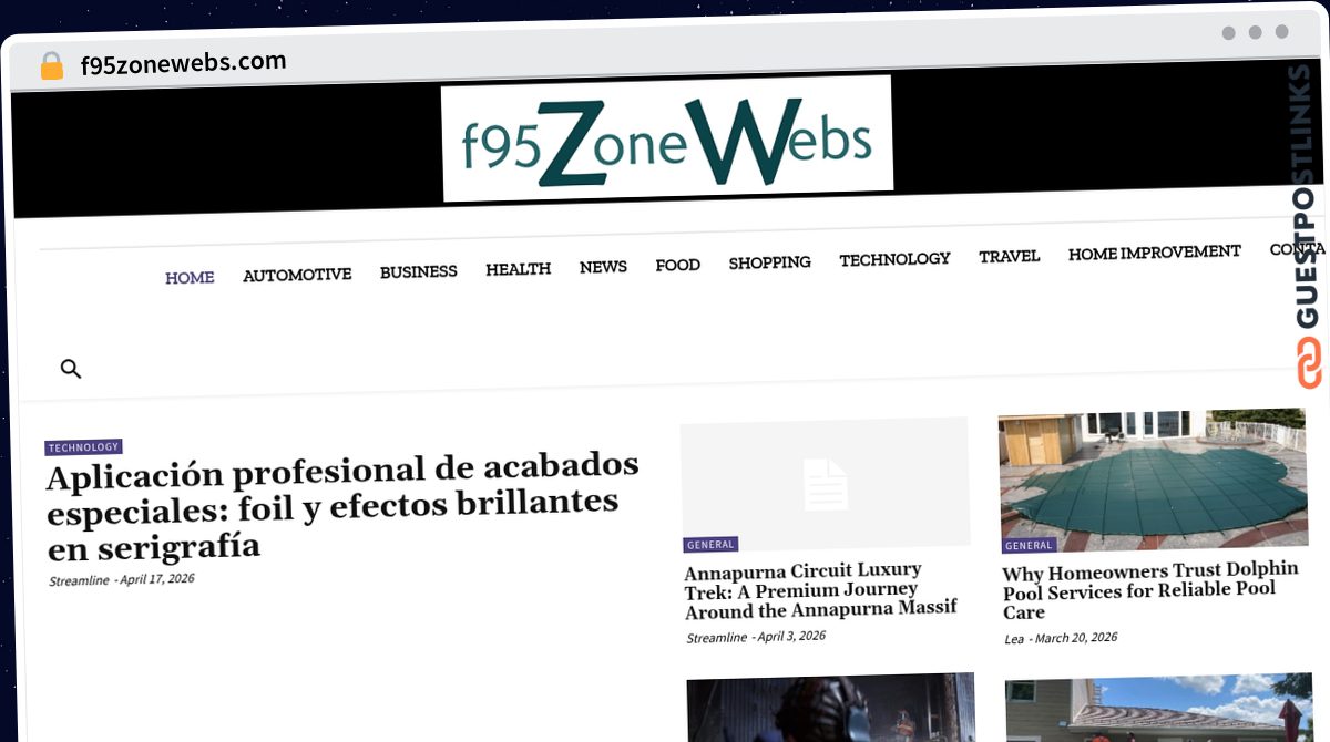 Publish Guest Post on f95zonewebs.com
