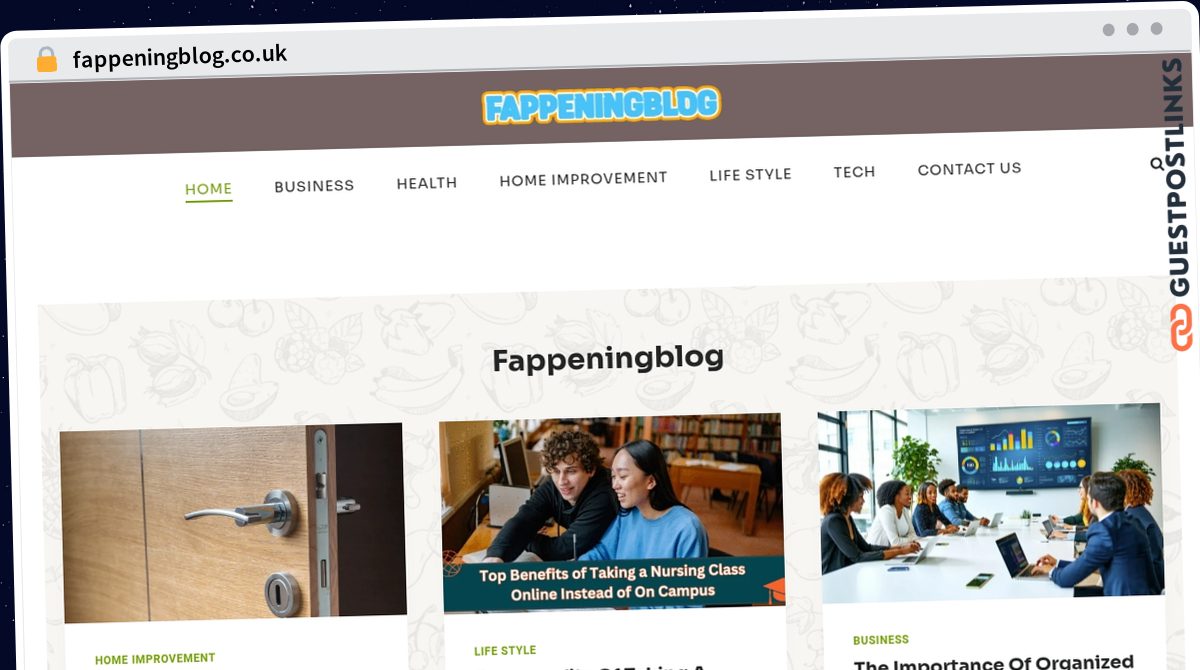 Publish Guest Post on fappeningblog.co.uk